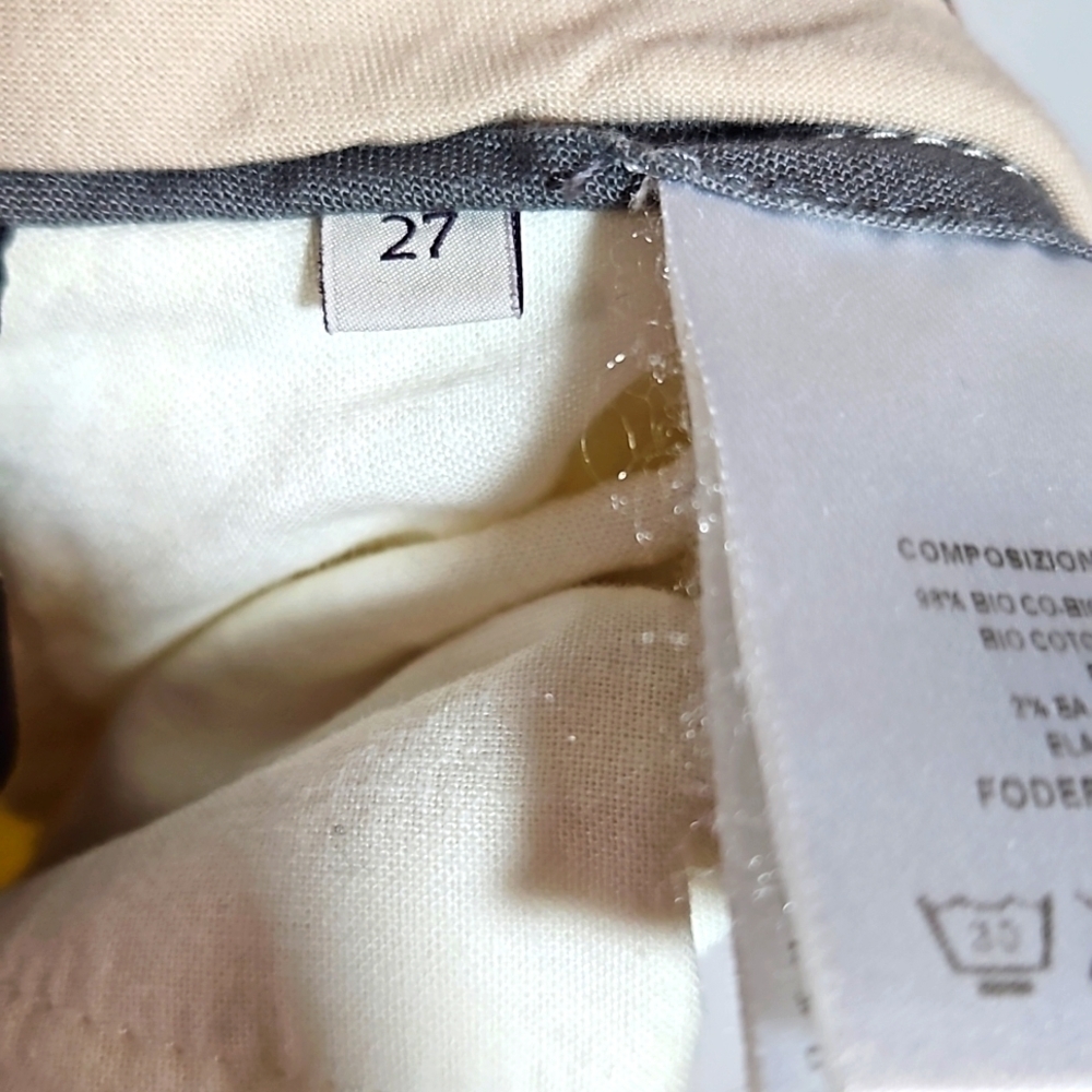 Stella McCartney Yellow/White Floral Print Skinny Jeans Size 27 - Picture 5 of 8